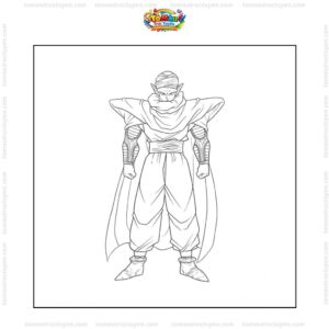 Tranh tô màu Piccolo