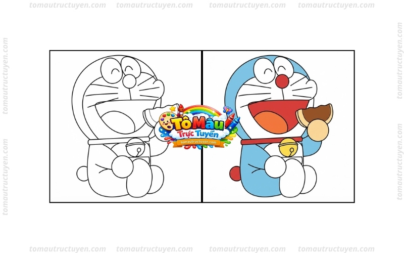 doraemon tô màu