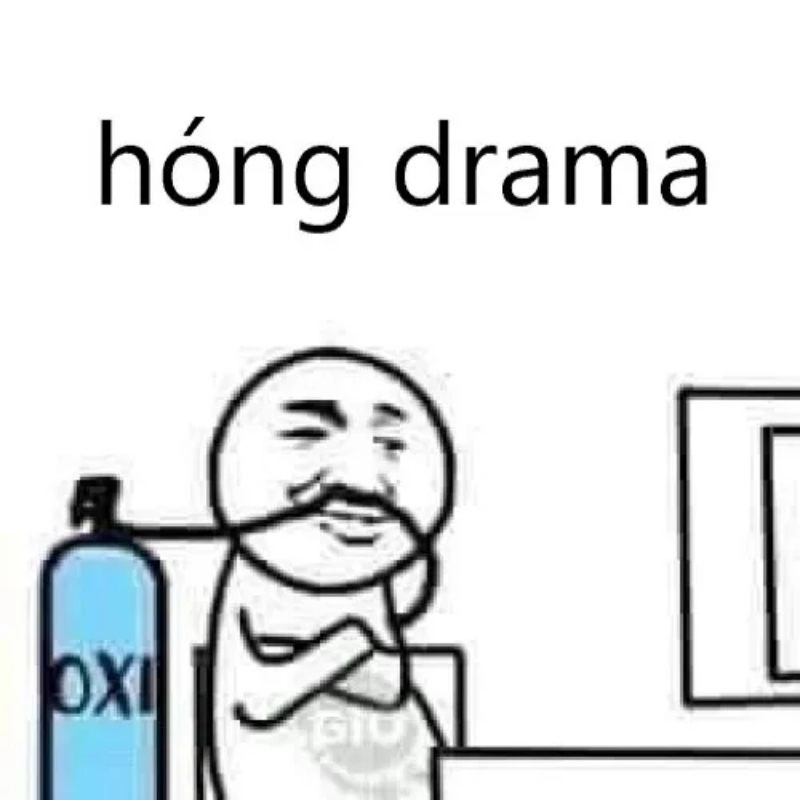 Meme hít oxi hóng drama