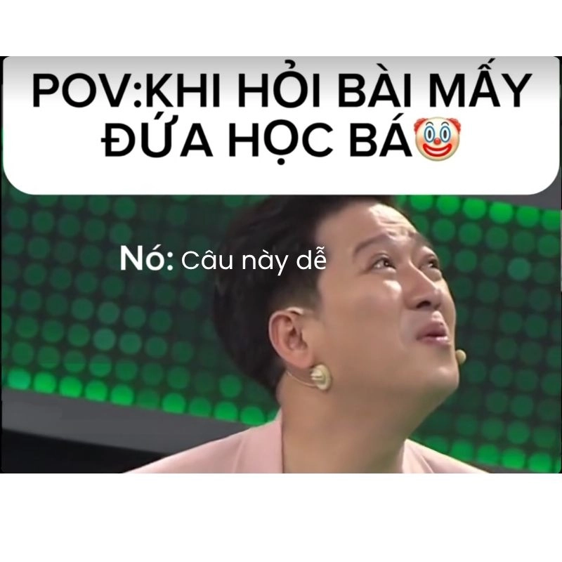 Meme Trường Giang "câu này dễ" trong Nhanh Như Chớp