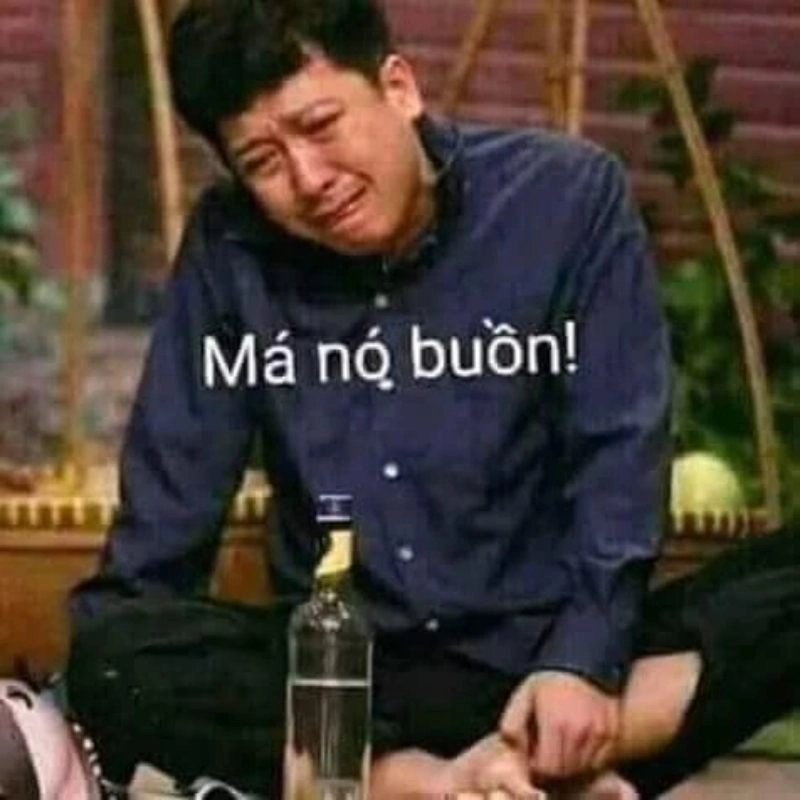 Meme "má nó buồn" trong vở hài kịch của Trường Giang