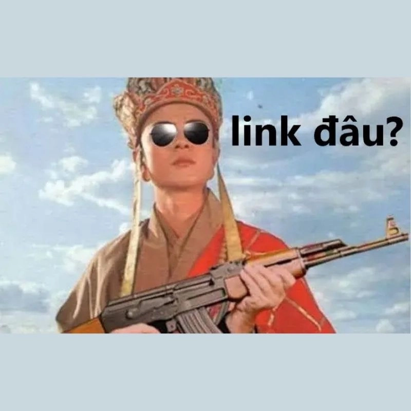 Đường Tăng kính râm cầm súng AK xin link tư liệu hài hước