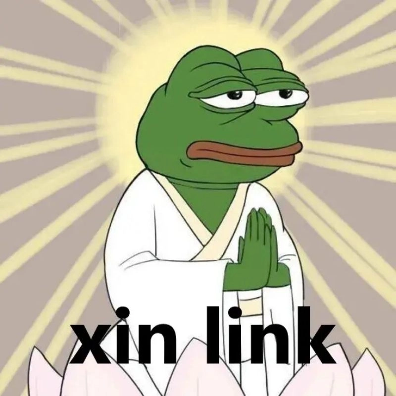 Ảnh chế Pepe the Frog mặc áo tu sĩ ngồi chắp tay trên hoa sen xin link
