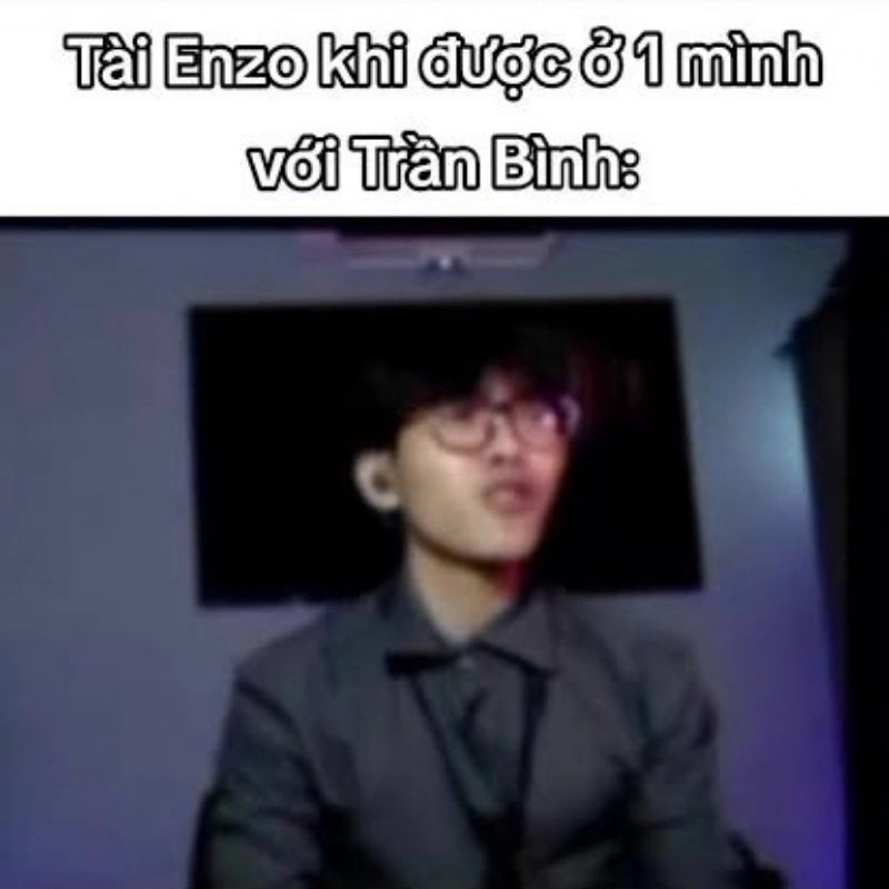 Khoảnh khắc Tài Enzo khi được ở 1 mình với Trần Bình